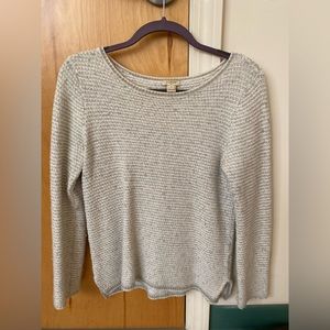 Gray J Crew sweater